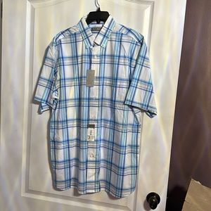 David cremieux button-down, short sleeve shirt